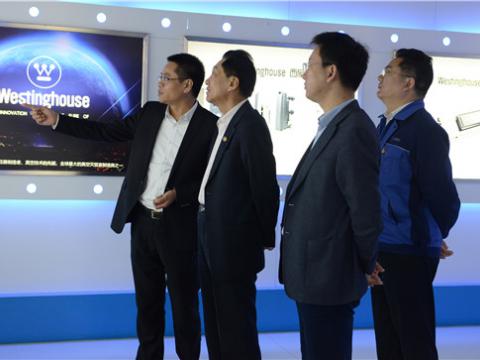 中国电子商会会长王宁赴tyc86太阳集团集团调研